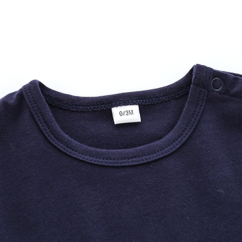 Baby Boy Cotton Long-Sleeve Babysuits & Rompers