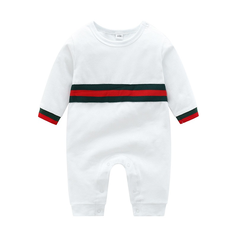 Baby Boy Cotton Long-Sleeve Babysuits & Rompers