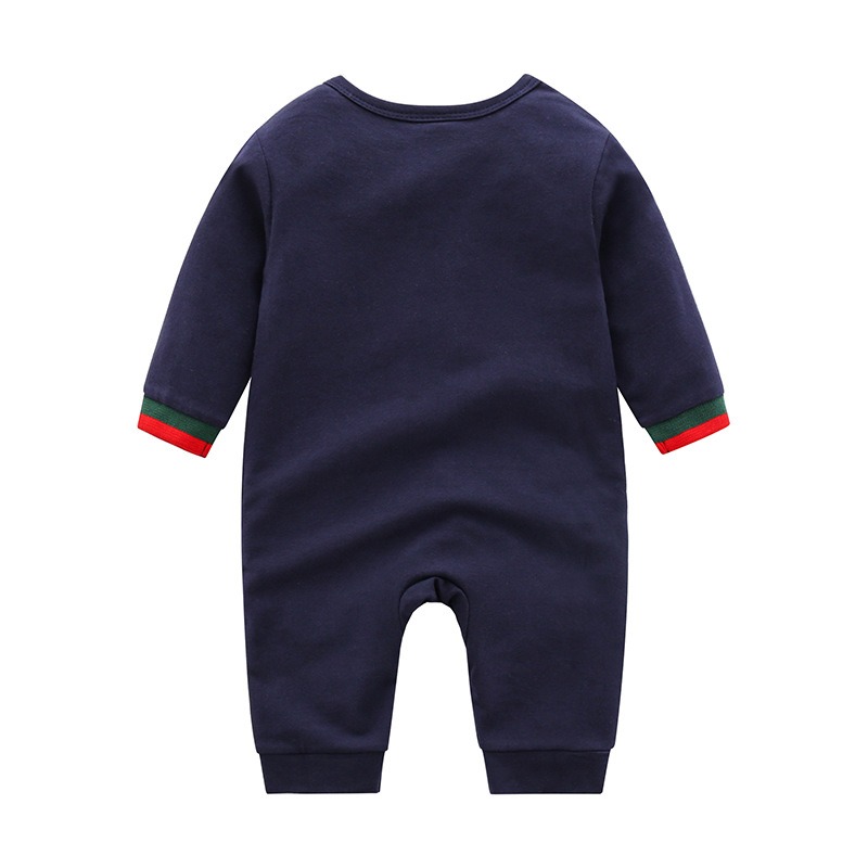 Baby Boy Cotton Long-Sleeve Babysuits & Rompers
