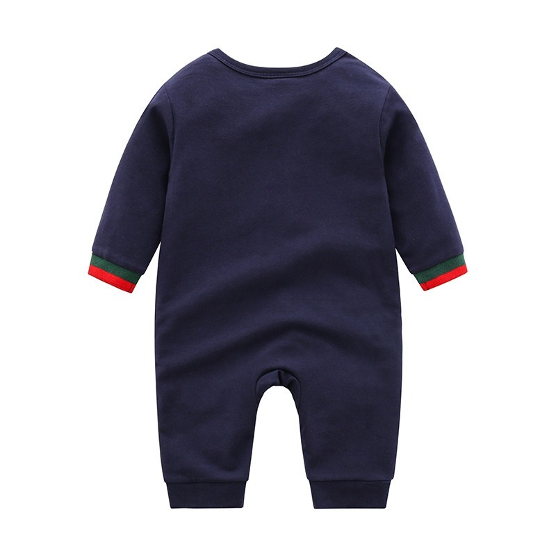 Baby Boy Cotton Long-Sleeve Babysuits & Rompers