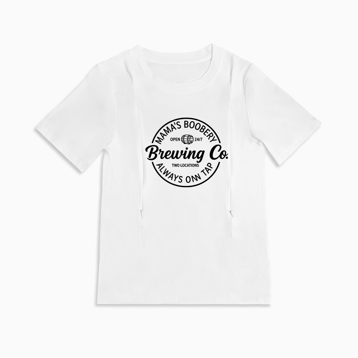 Mom Breastfeeding Nursing T-Shirt - Brewing Co.