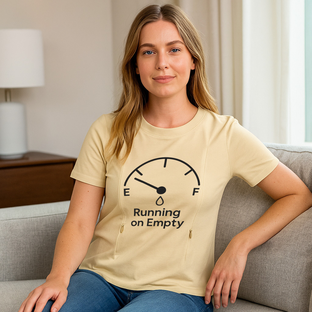 Funny Nursing T-Shirt with Zippers | "Straight Outta Mi | brand