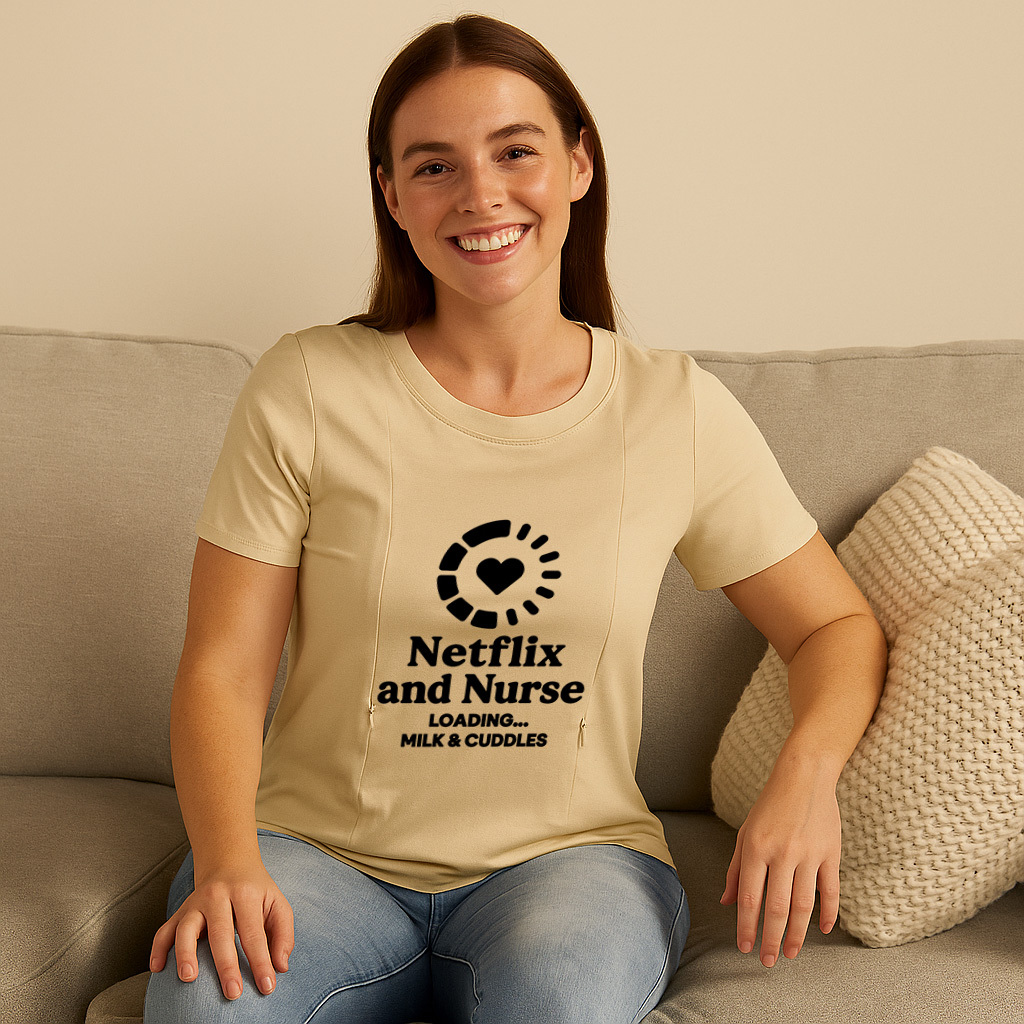 Funny Nursing Shirt | Netflix & Nurse Slogan Tee with S | brand
