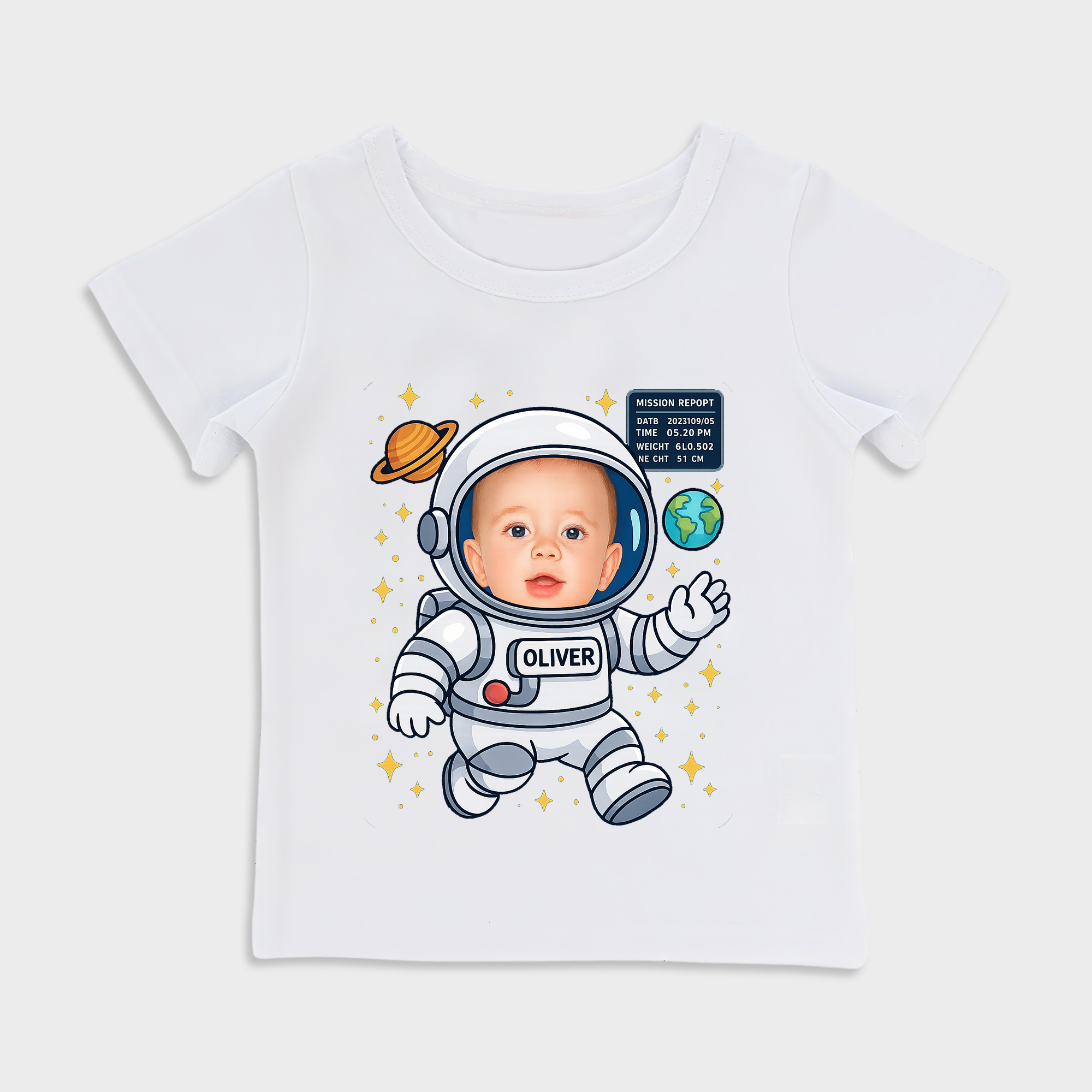 Little Astronaut, Custom Baby Rompers