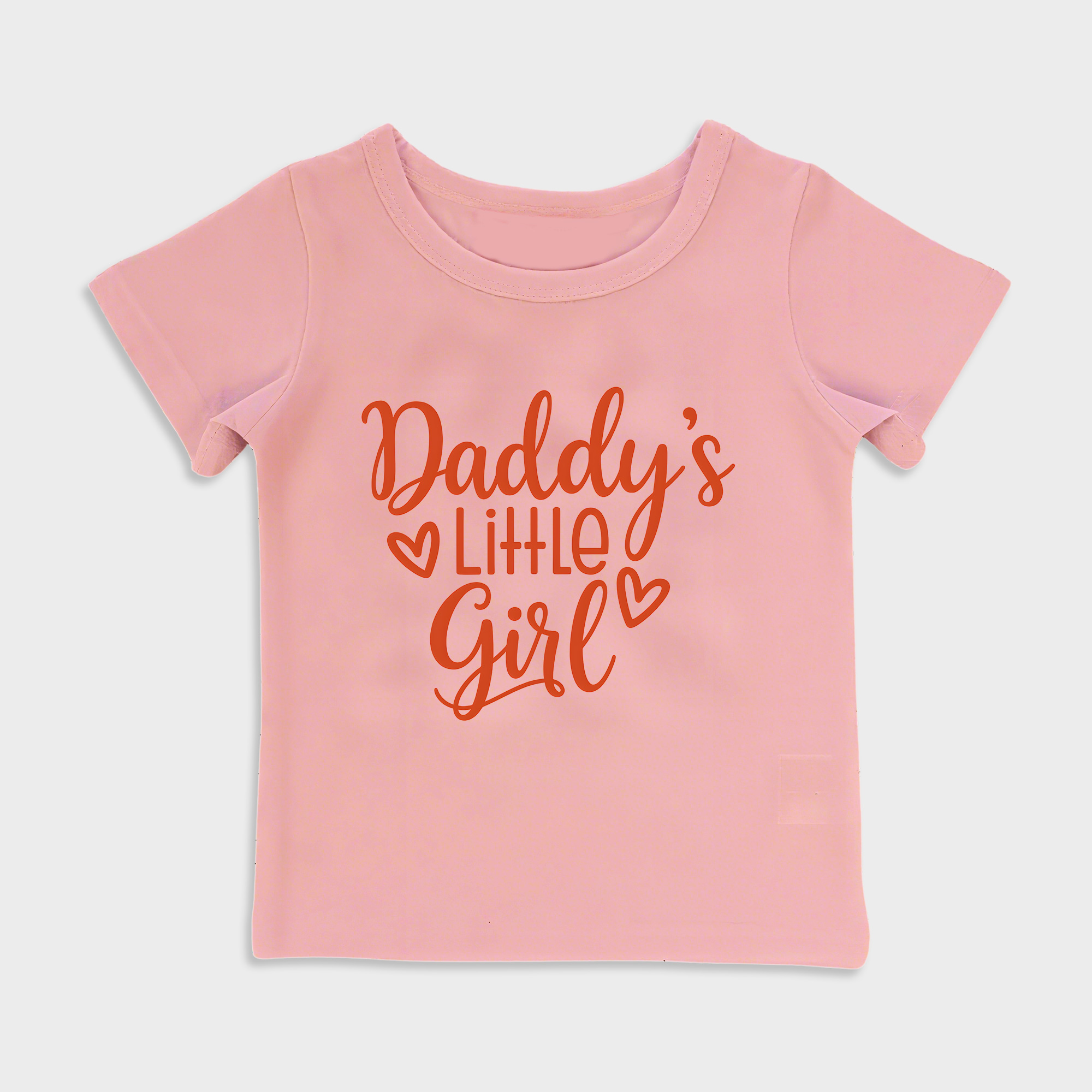 baby shirt - daddys little girl kids t shirt toddler top pink in pink