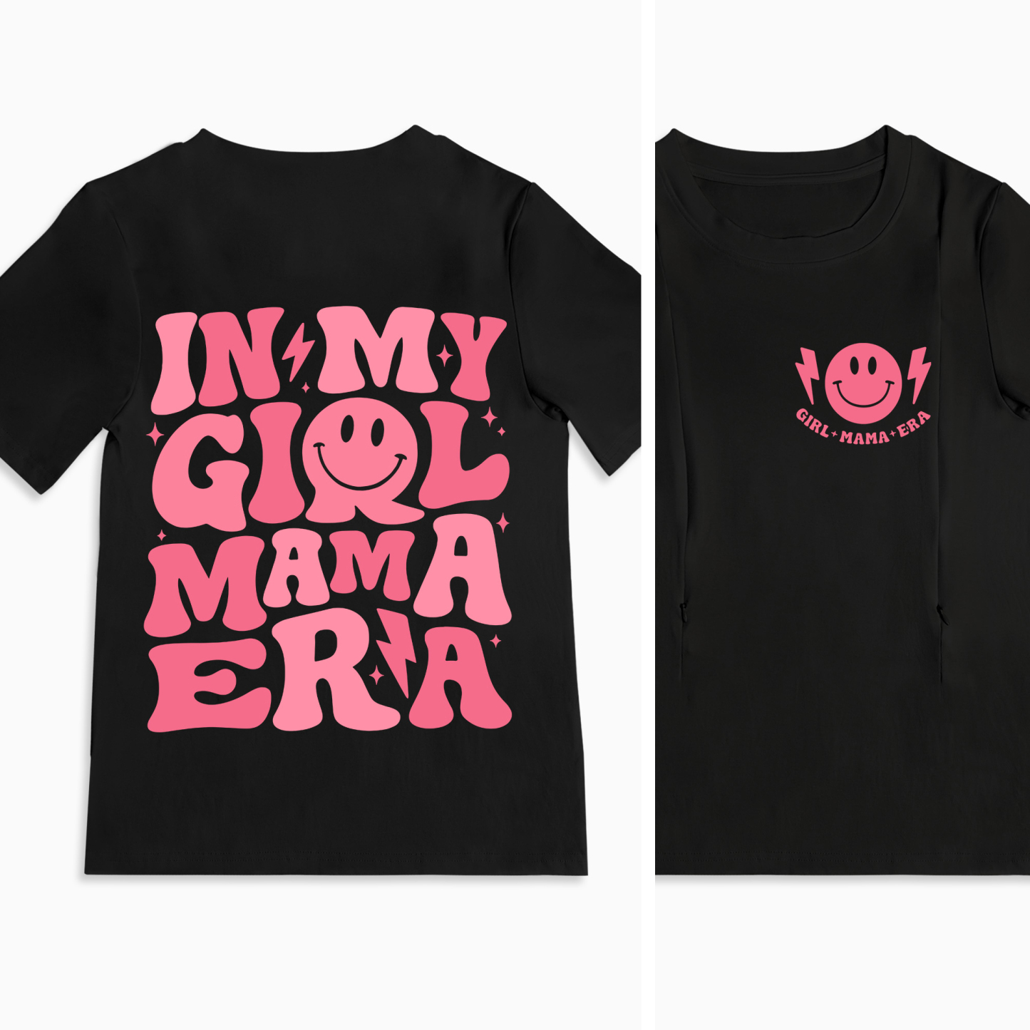 Mom Breastfeeding Nursing T-Shirt - GIRL.MAMA.ERA