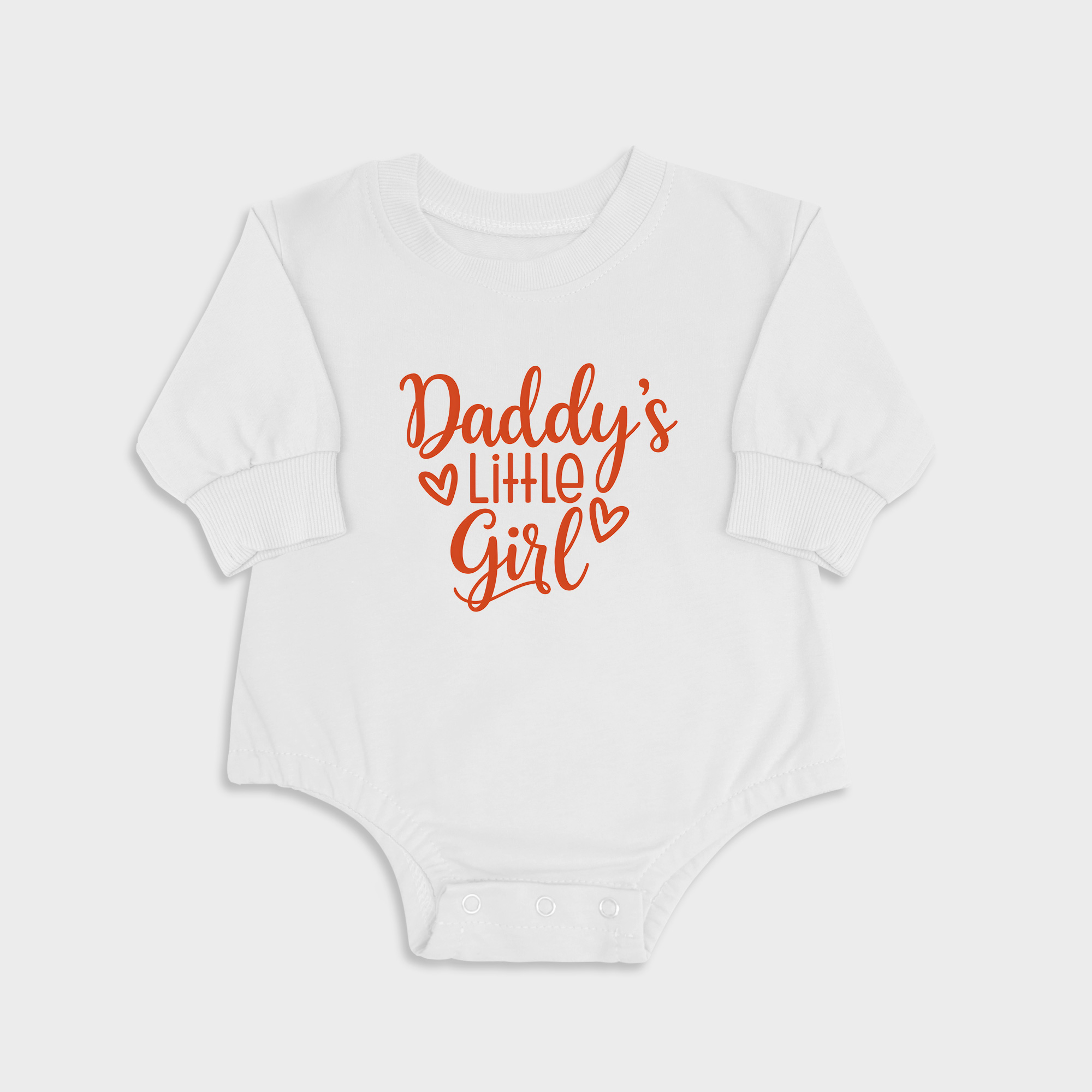 Daddy's Little Girl - Long Sleeve Newborn & Baby bodysuits
