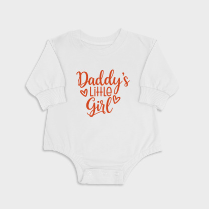 Daddy's Little Girl - Long Sleeve Newborn & Baby bodysuits