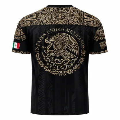 Mexico Heritage Eagle Performance Jersey – Premium Aztec-Inspired Fan Shirt