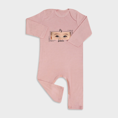 Custom Baby Eyes Full Length Snap Rompers