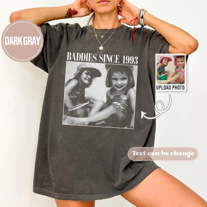 Custom Childhood Vintage Photo T-Shirt