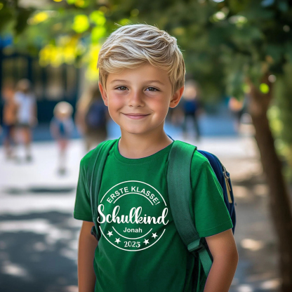 Custom Back to School T-Shirt - Schoolchild 2025