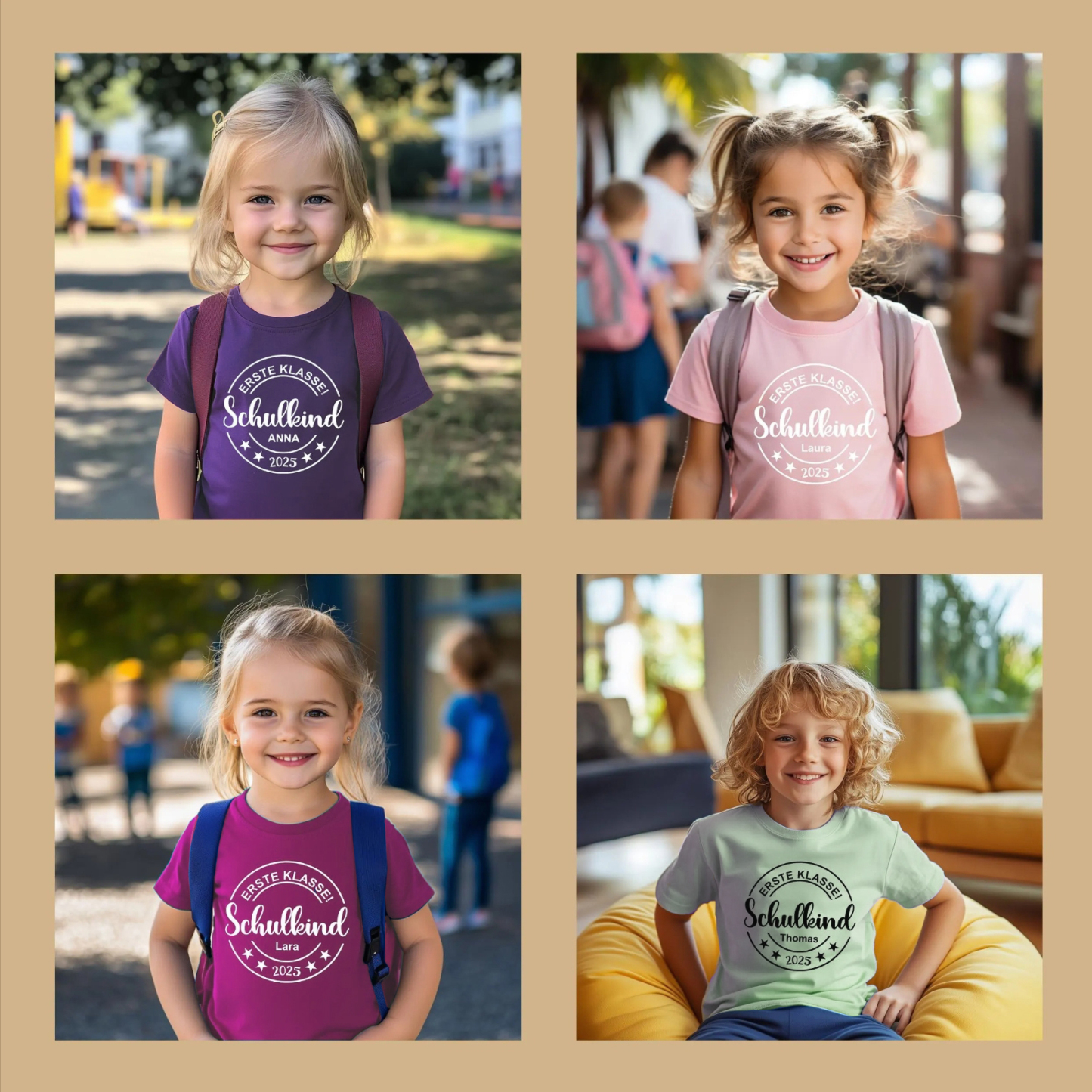 Custom Back to School T-Shirt - Schoolchild 2025