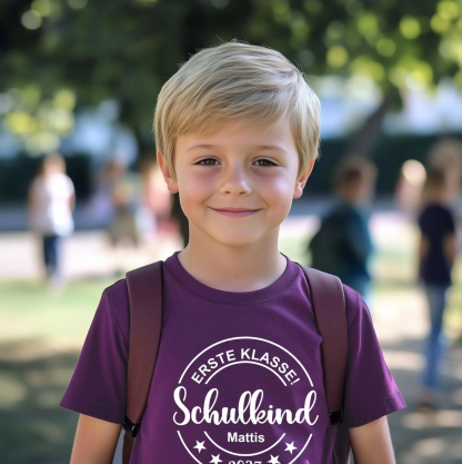 Custom Back to School T-Shirt - Schoolchild 2025