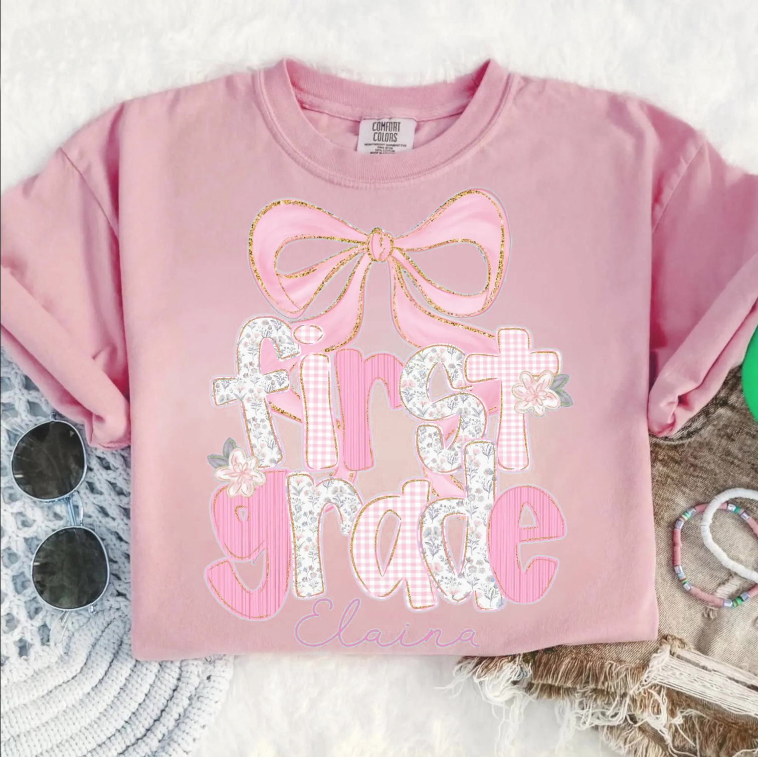 Custom Back to School T-Shirt - First Grade