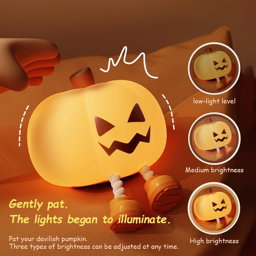 Halloween Pumpkin Night Light
