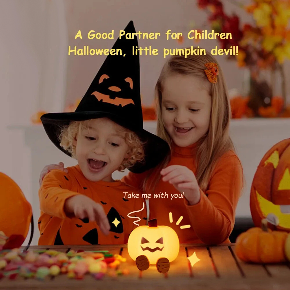 Halloween Pumpkin Night Light