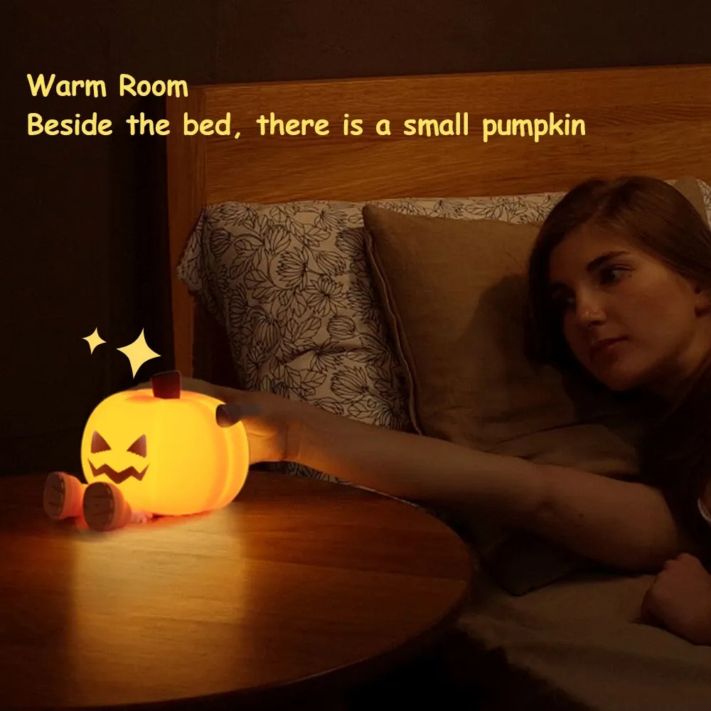 Halloween Pumpkin Night Light