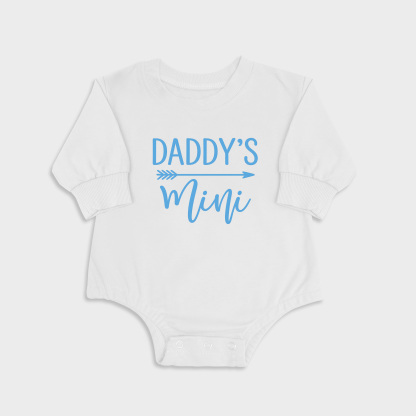 Daddy's Mini - Long Sleeve Newborn & Baby bodysuits