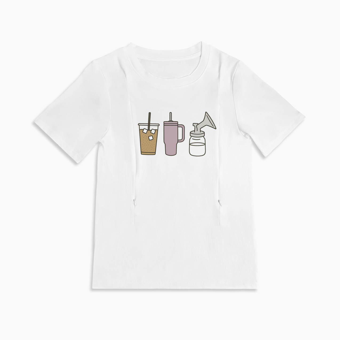 Mom Breastfeeding Nursing T-Shirt - CUP