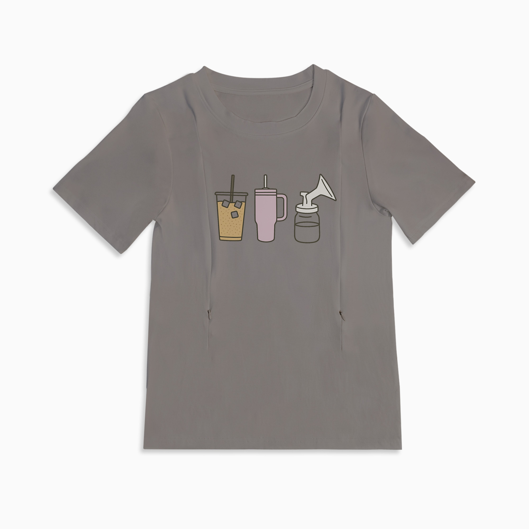 Mom Breastfeeding Nursing T-Shirt - CUP