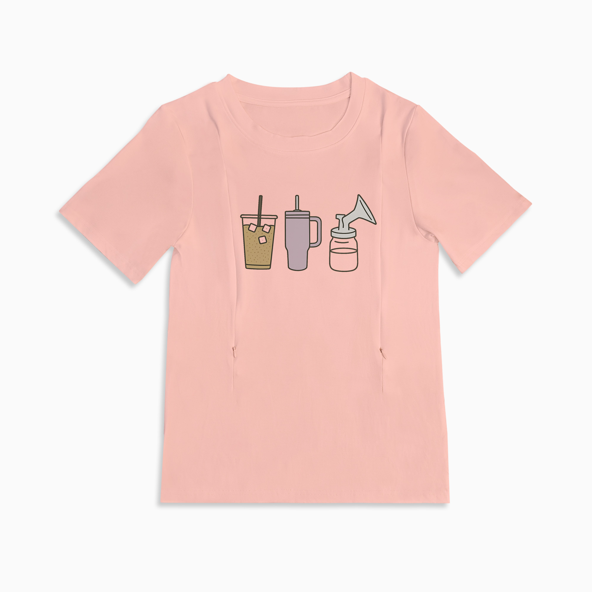 Mom Breastfeeding Nursing T-Shirt - CUP
