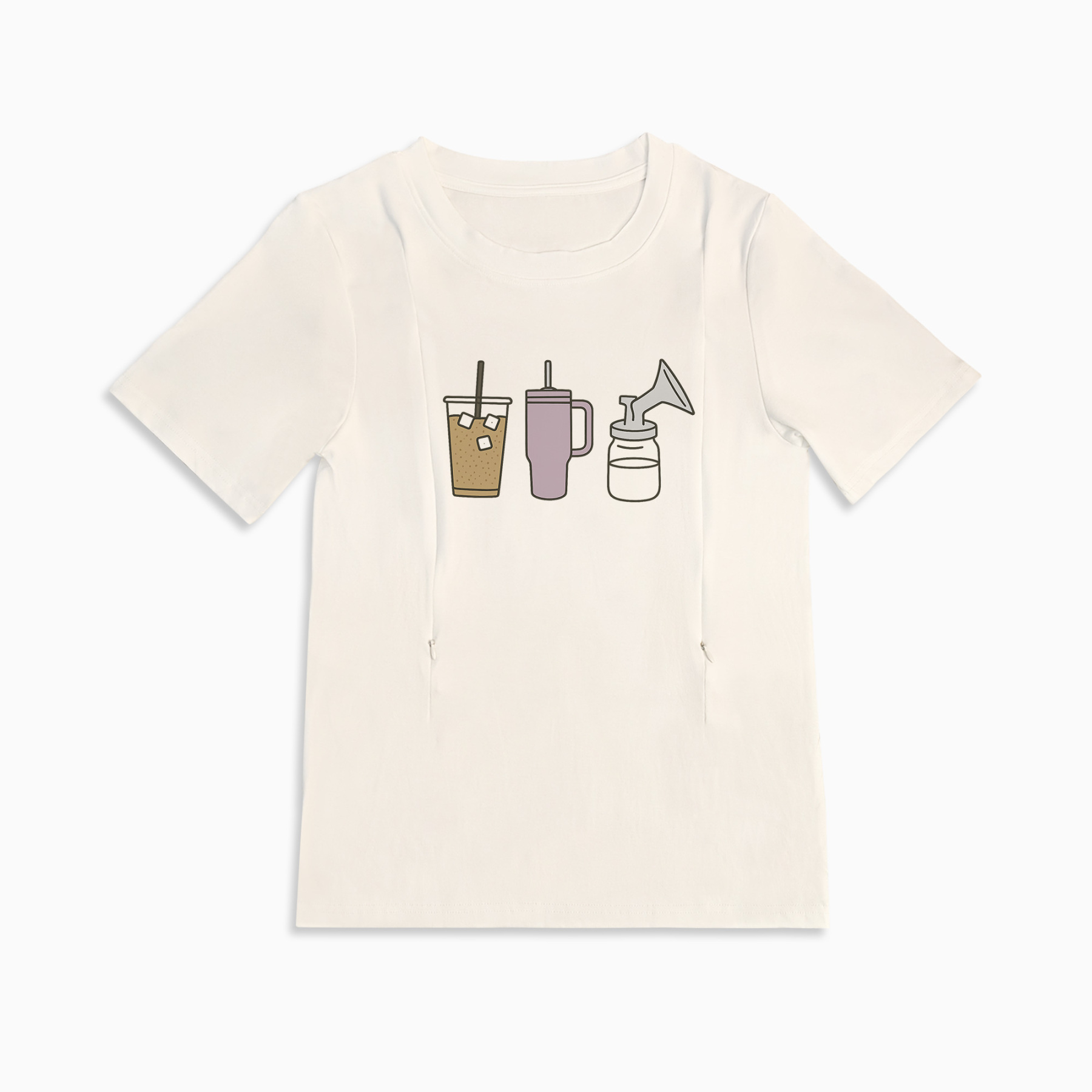 Mom Breastfeeding Nursing T-Shirt - CUP