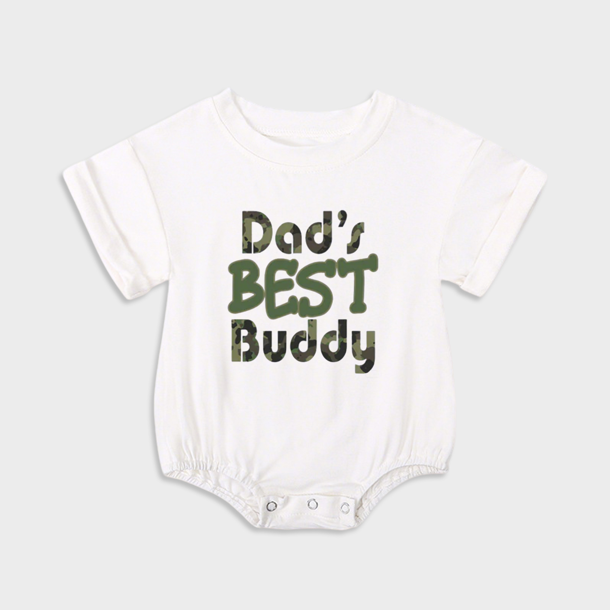 Dads Best Buddy Baby Onesie