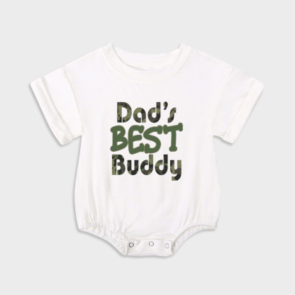 Dads Best Buddy Baby Onesie
