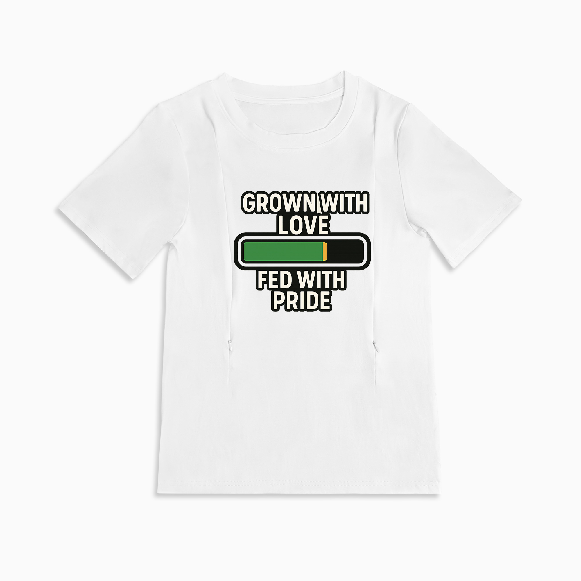 Postpartum Nursing Shirt | "Grown with Love" Slogan | Totkeeps