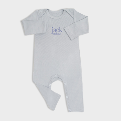 Personalized Full Length Snap Rompers