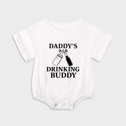 Daddy's Drinking Buddy Baby Onesie