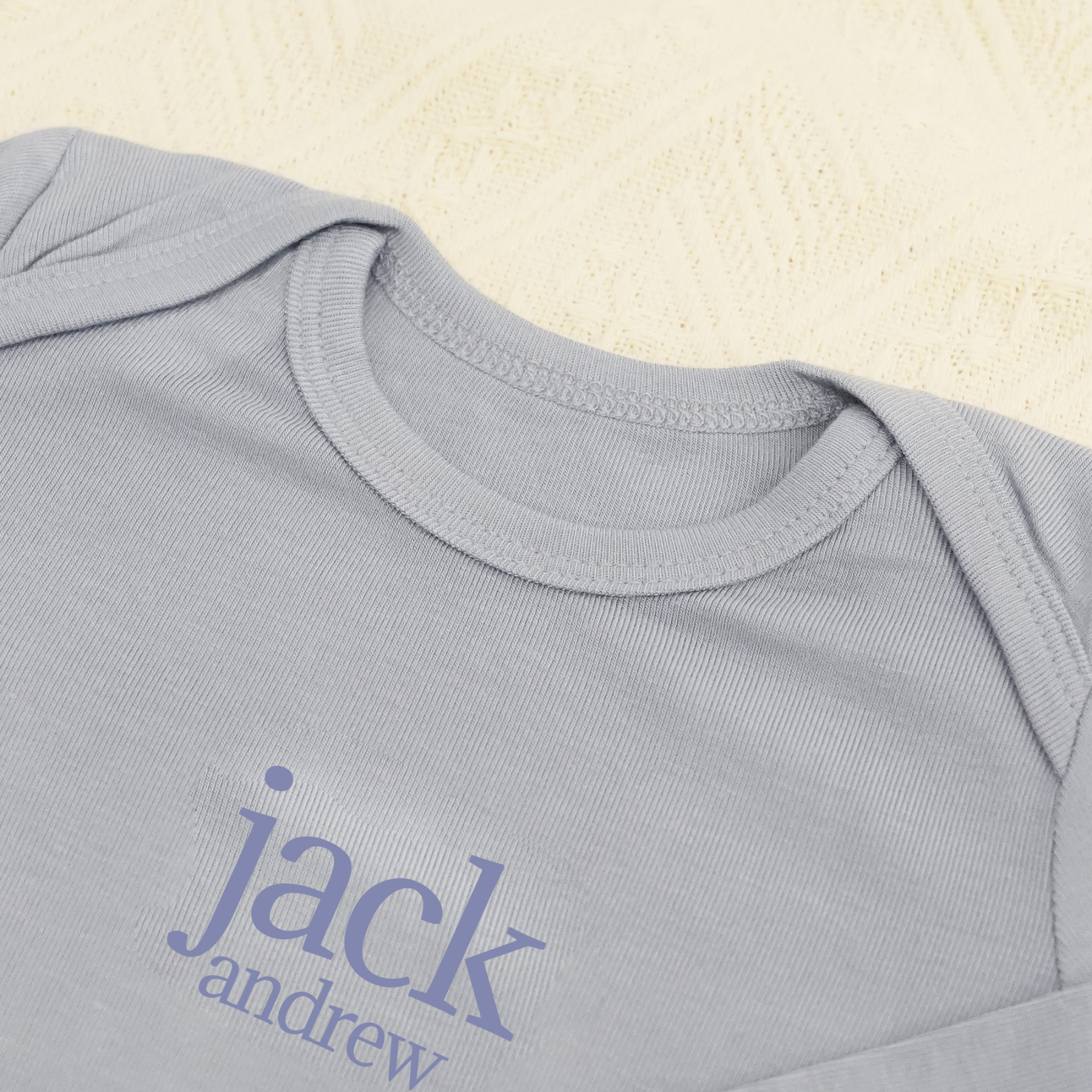 Personalized Full Length Snap Rompers