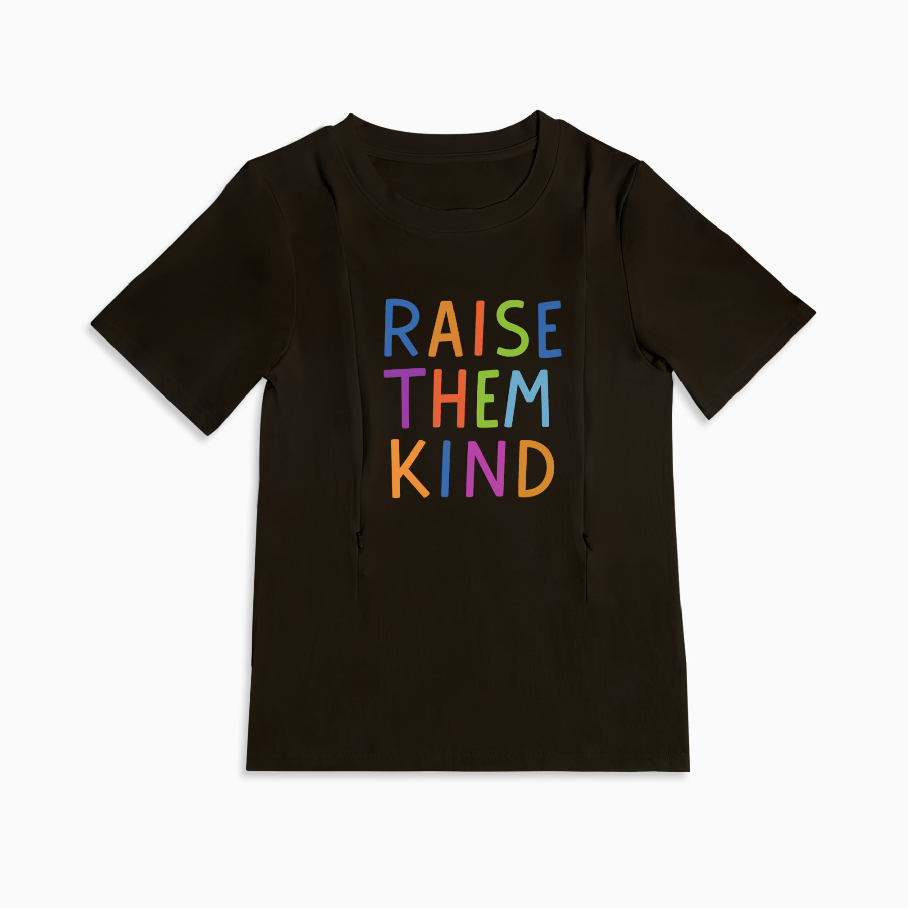 Mom Breastfeeding Nursing T-Shirt - RAISE THEM KIND