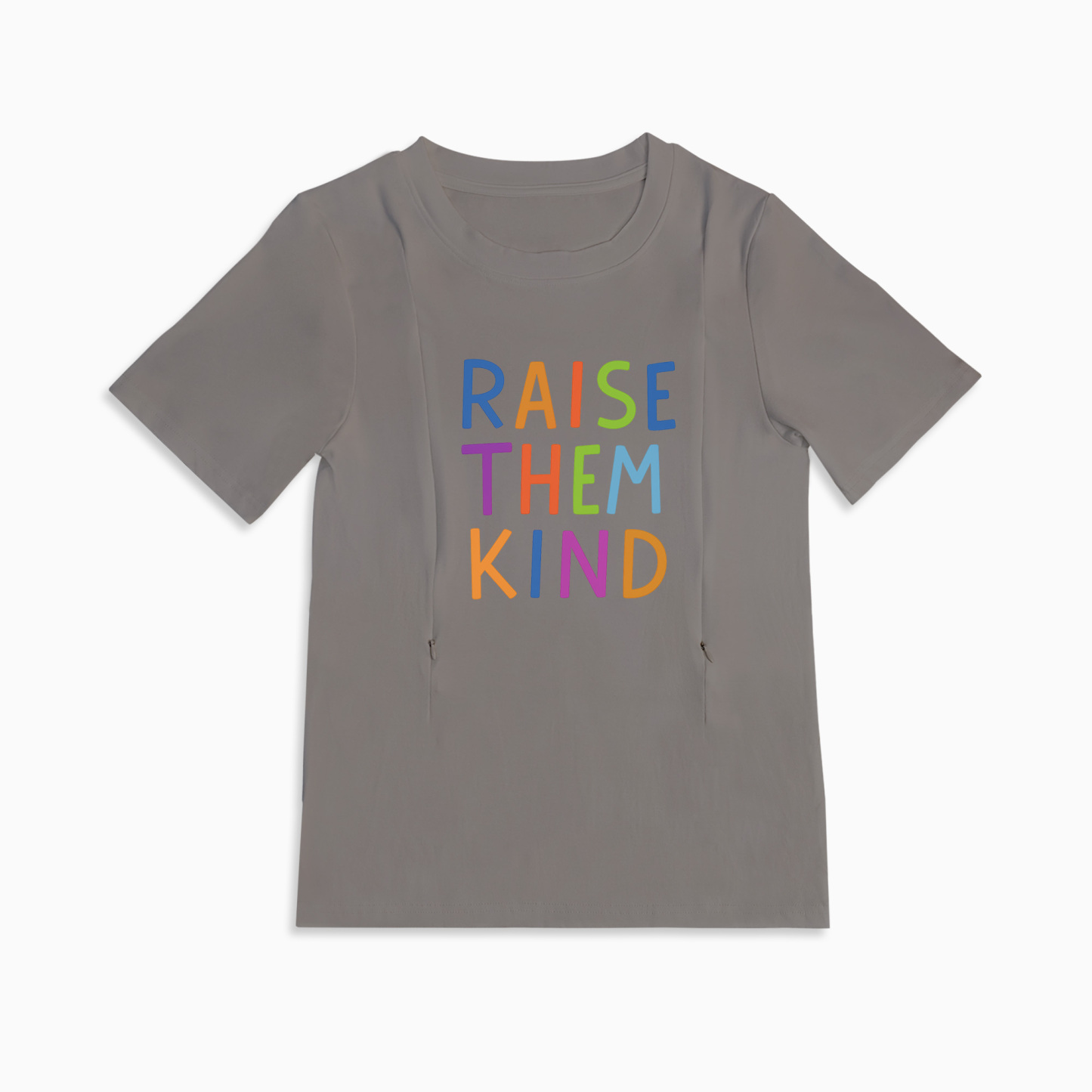 Mom Breastfeeding Nursing T-Shirt - RAISE THEM KIND