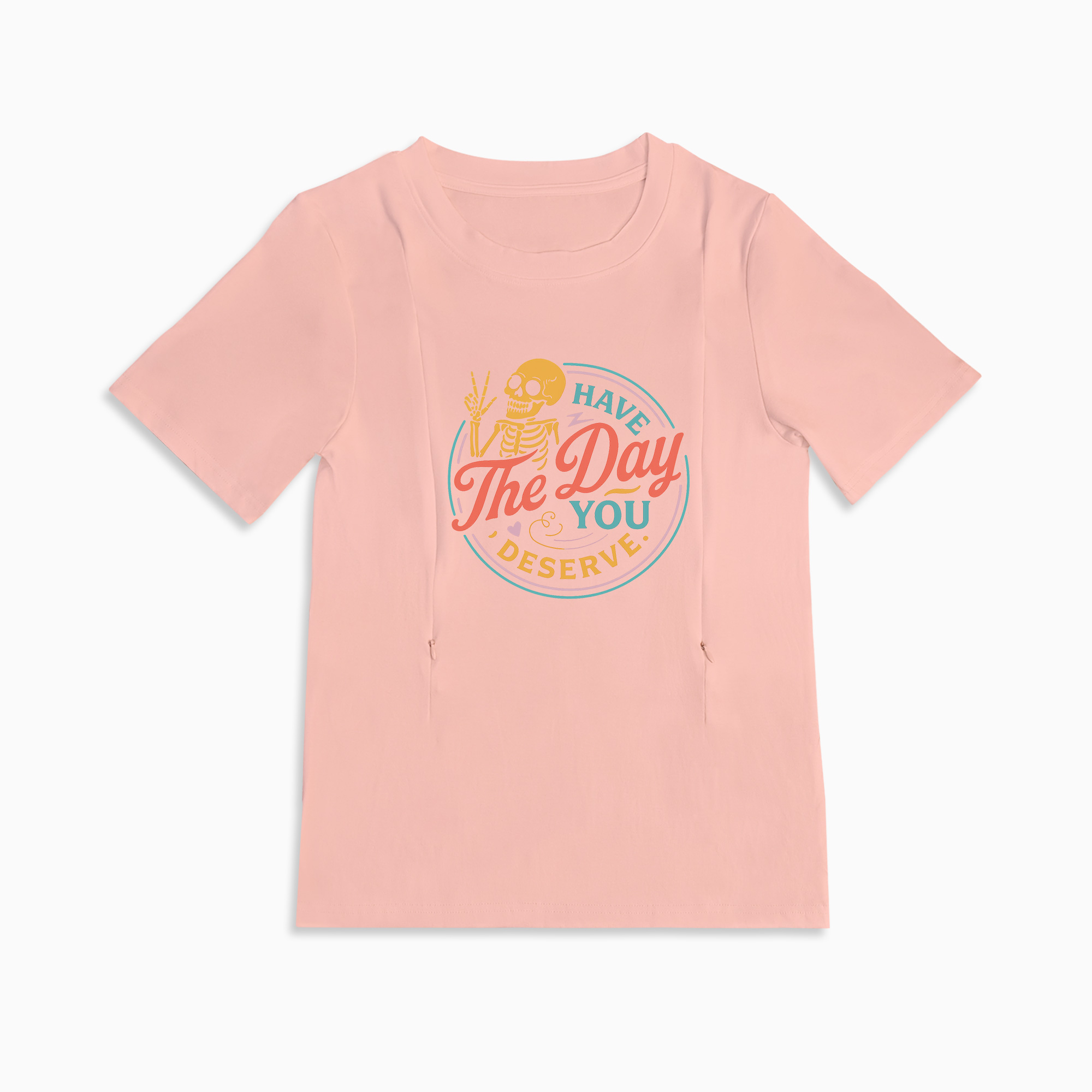 Mom Breastfeeding Nursing T-Shirt - Have The Day You