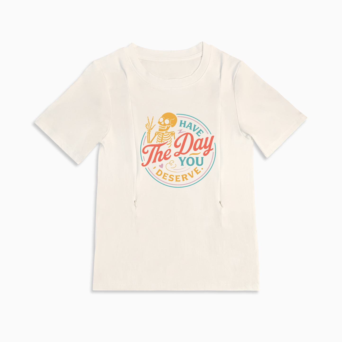 Mom Breastfeeding Nursing T-Shirt - Have The Day You