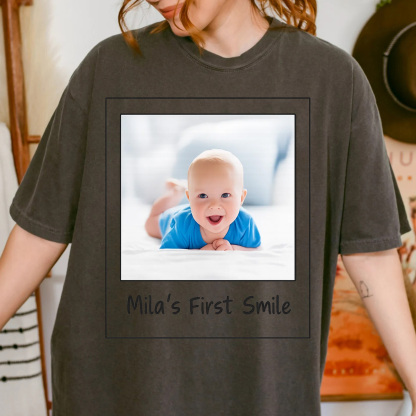 Family Matching Custom Baby Smile Photo