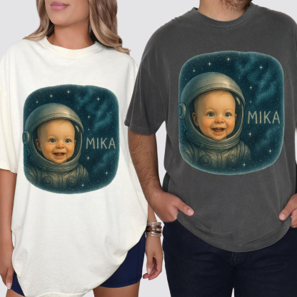 Family Matching Custom Astronaut T-Shirt