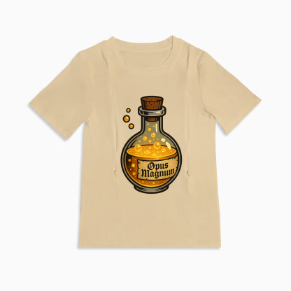 Liquid Gold Inside Tee | The Perfect Funny Zippered Nursing Shirt for Moms