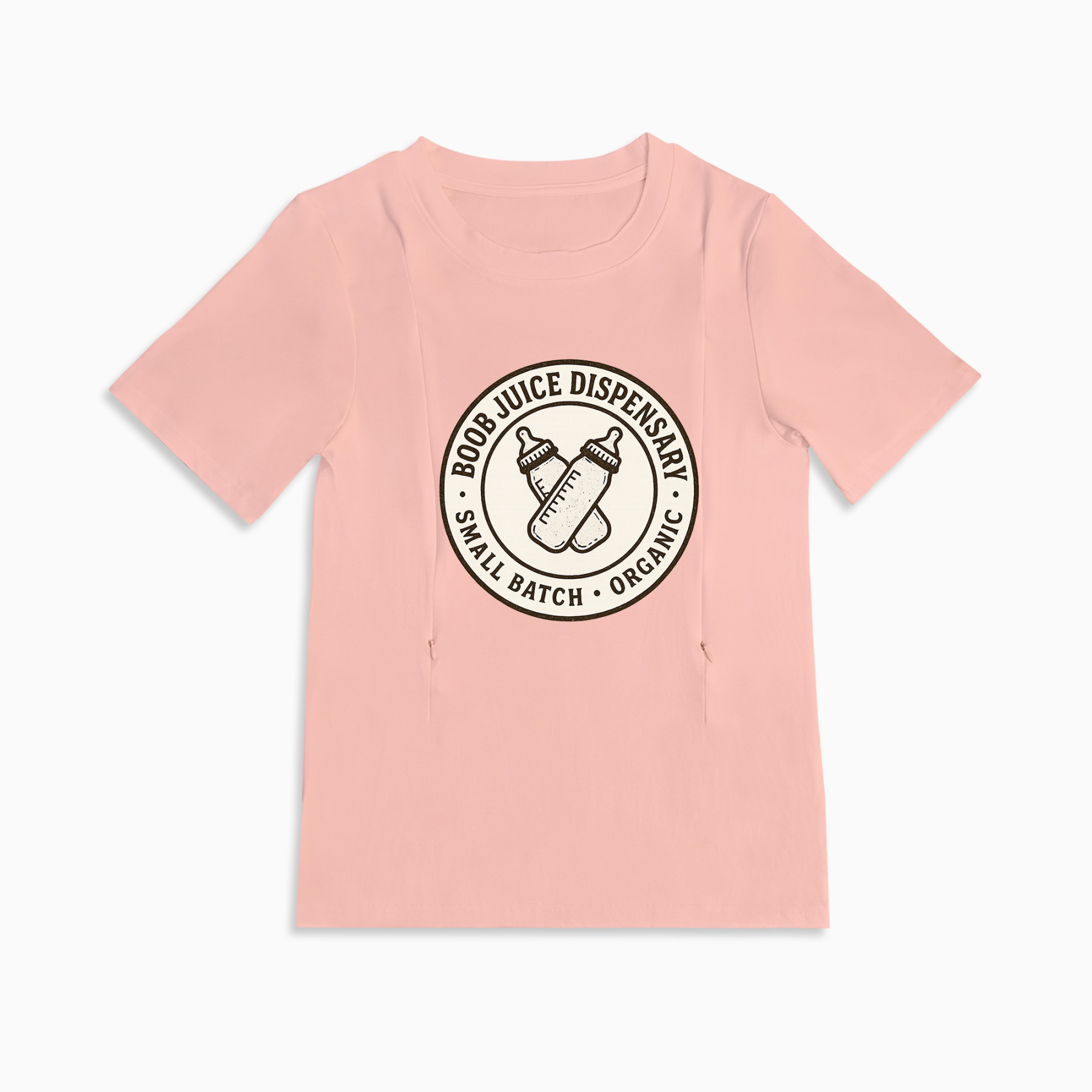 Side Zipper Breastfeeding Top | Boob Juice Dispenser | For New Moms