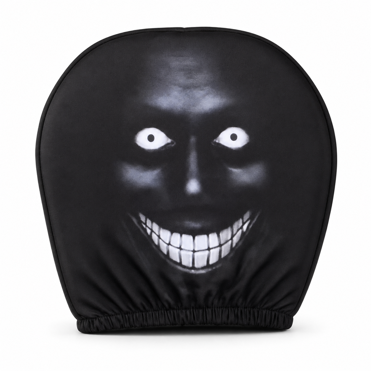 Creepy Haunted Face Halloween Car Headrest Covers