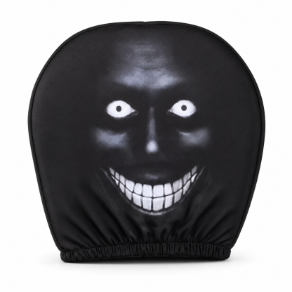 Creepy Haunted Face Halloween Car Headrest Covers