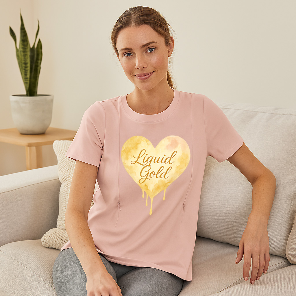 totkeeps Nourish Breastfeeding Shirt | Easy Access Side | brand