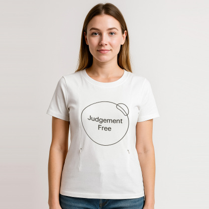 Totkeeps "No Judgement Zone" Breastfeeding Shirt | Disc | brand