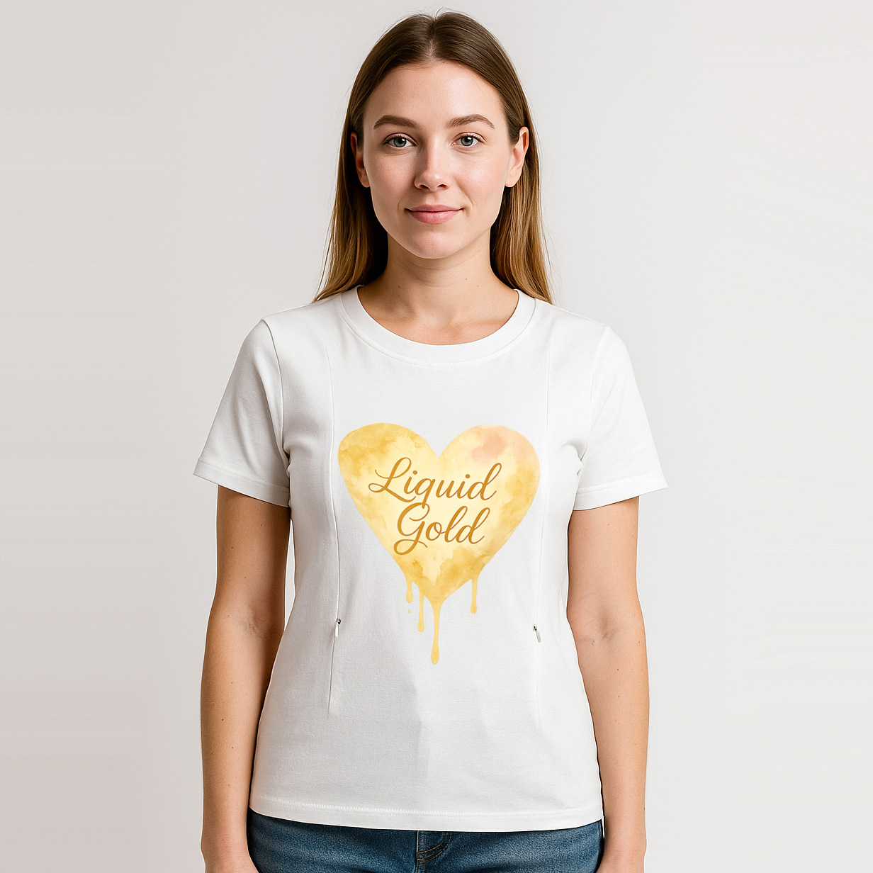 totkeeps Nourish Breastfeeding Shirt | Easy Access Side | brand