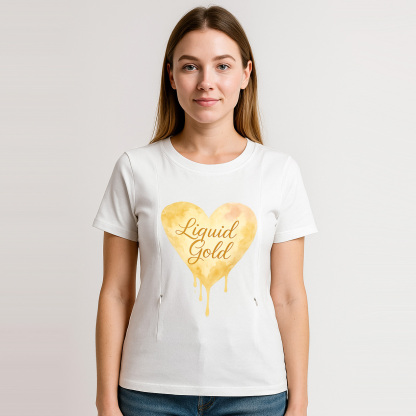 totkeeps Nourish Breastfeeding Shirt | Easy Access Side | brand