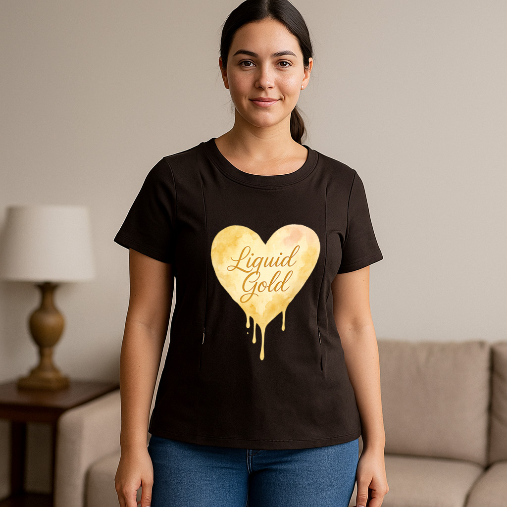 totkeeps Nourish Breastfeeding Shirt | Easy Access Side | brand