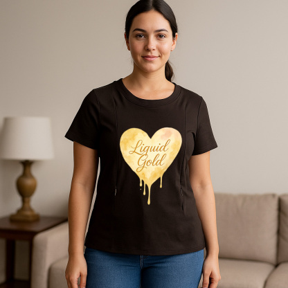 totkeeps Nourish Breastfeeding Shirt | Easy Access Side | brand