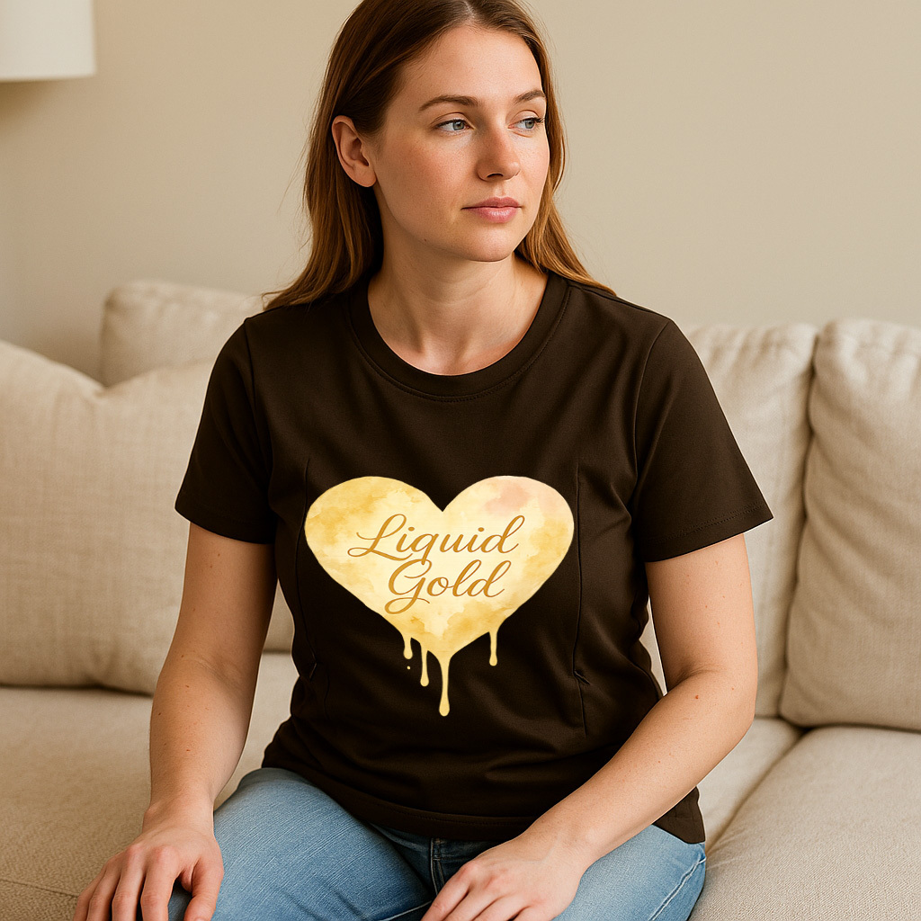 totkeeps Nourish Breastfeeding Shirt | Easy Access Side | brand